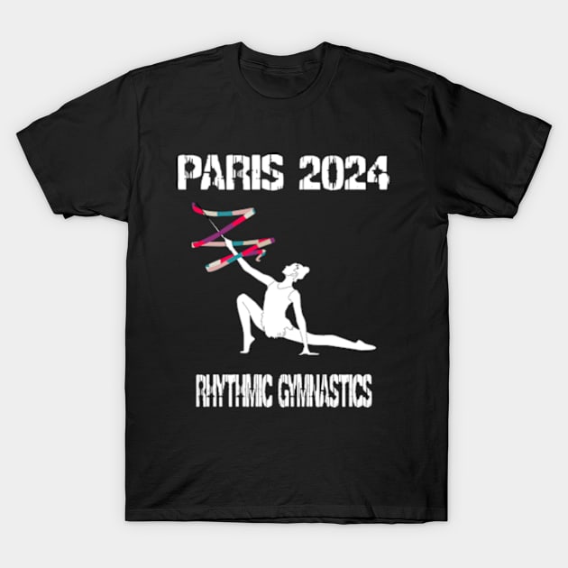 Paris 2024 T-Shirt by Womens Art Store